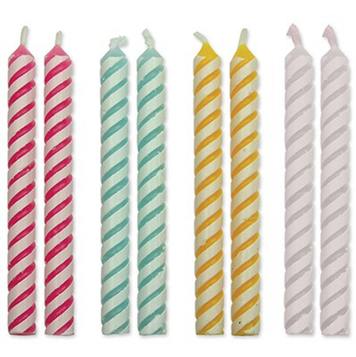 12 Velas Altas De Cumpleaños Con Flores, Velas Para Tartas De Cumpleaños, Velas En Tonos Pastel
