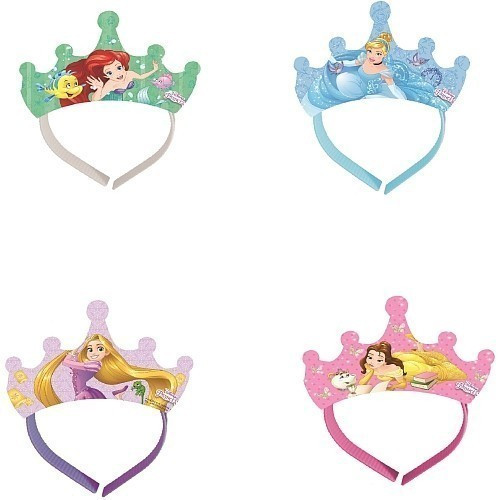 4 Tiaras Princesas Disney Heart Strong Loja da Criança