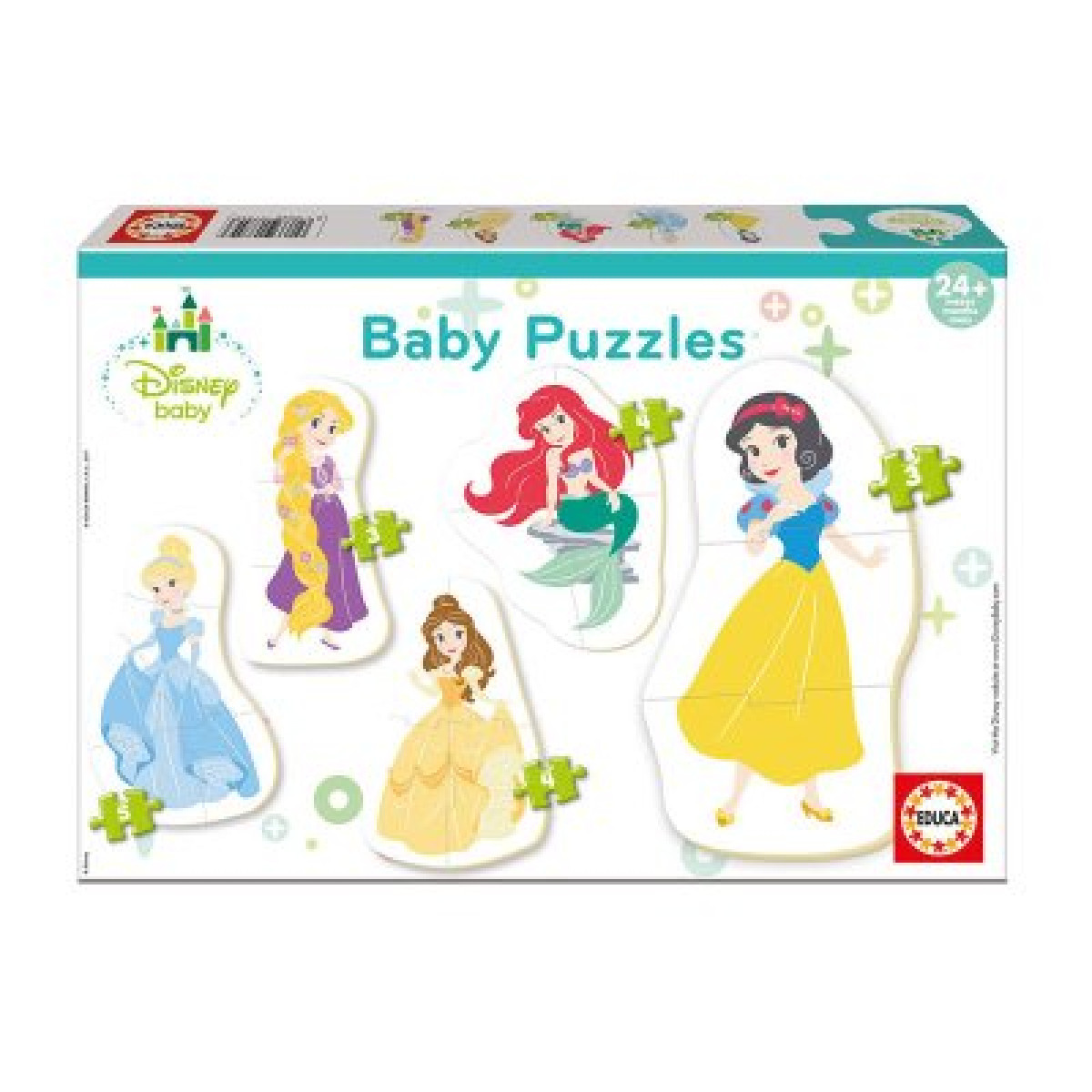 Baby Puzzle Princesas Disney 5 peças | Loja da Criança