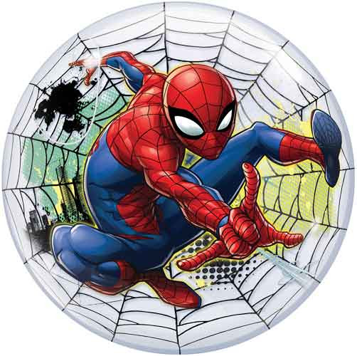 Balão Bubble Spider Man Web 56cm