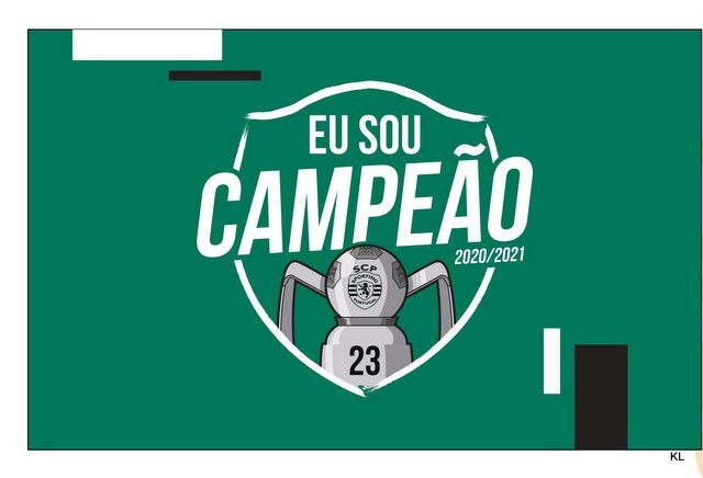Avental SCP - Logo do Sporting