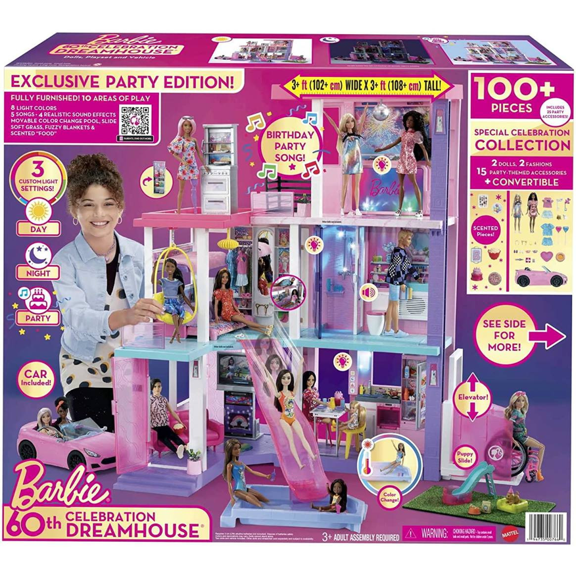 Barbie Casa Dos Sonhos para crianças a partir de 3 anos : :  Brinquedos e Jogos