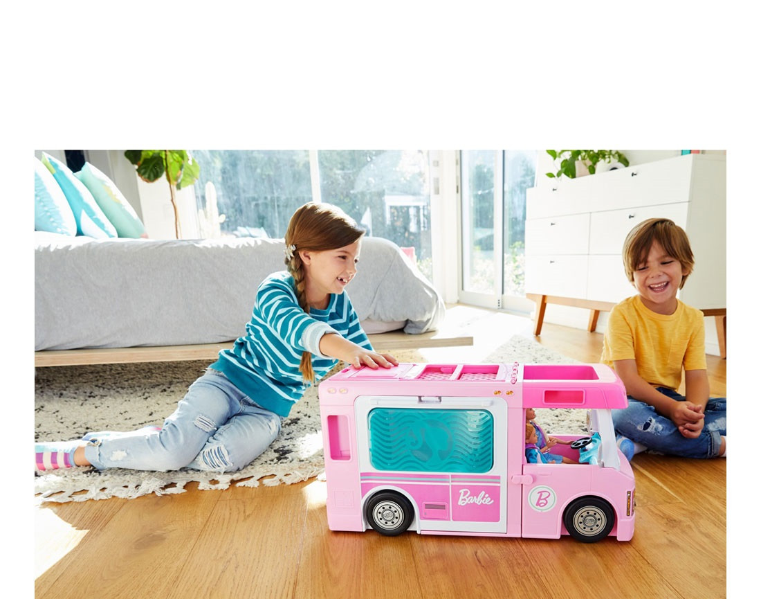 Barbie Veiculo dos Sonhos Dreamcamper 3 em 1 - MATTEL