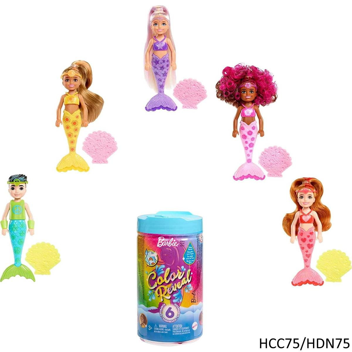 Original barbie dreamtopia crayola sereia barbie boneca brinquedos