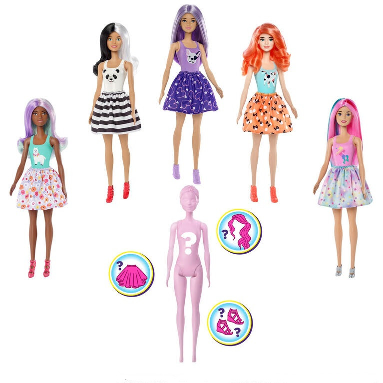 color reveal barbie color reveal barbie