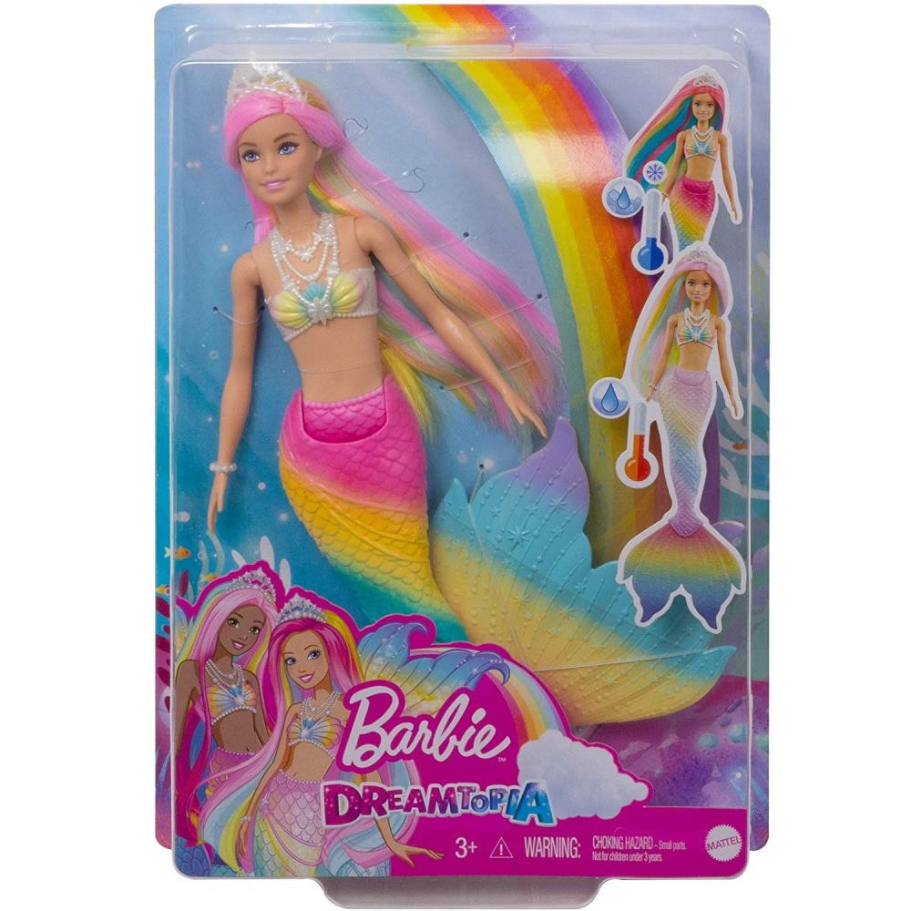 Barbie Color Reveal - Sereia Arco Iris