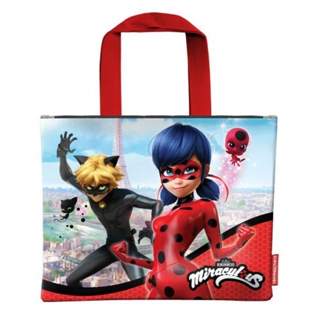 miraculous ladybug school bolsa