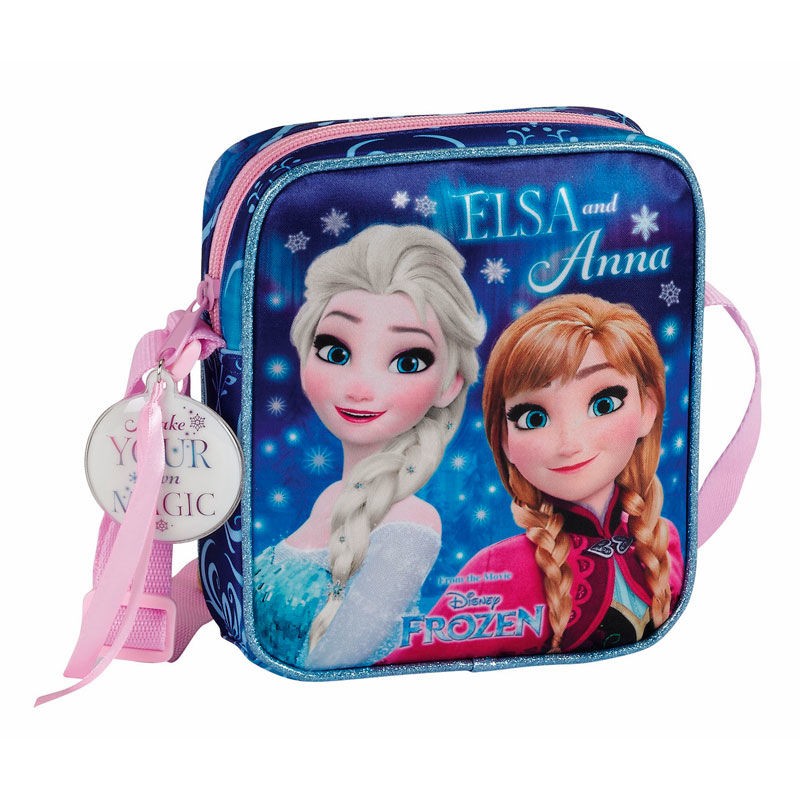 Frozen 'Northen Lights' Kosmetiktäschchen – 21,5 X 12 X 6,5 Cm, Blau – Original Lizenzware, Für Kleine Frozen-Fans