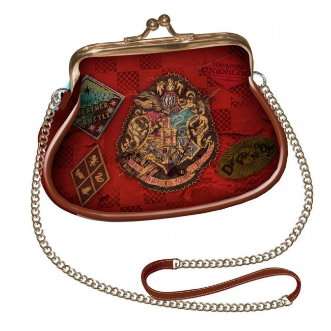 HARRY POTTER Railway-Satchel Shoulder Bag Sac Bandoulière, 20 cm, Marron (Brown