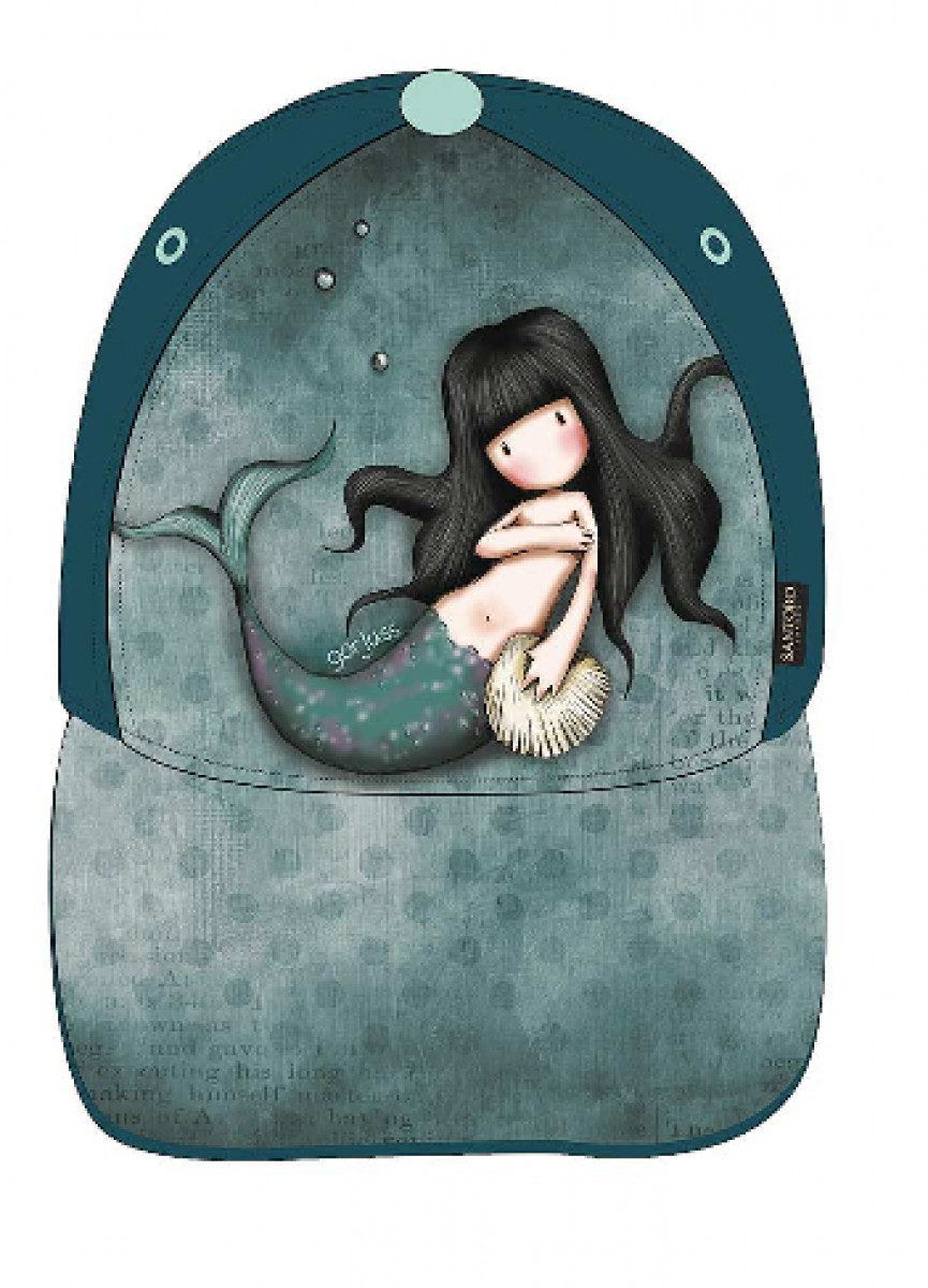GORJUSS Santoro Camiciola Manica Corta Bambina - Blu, Taglia 12, Morbido Cotone Con Dettagli Glitter