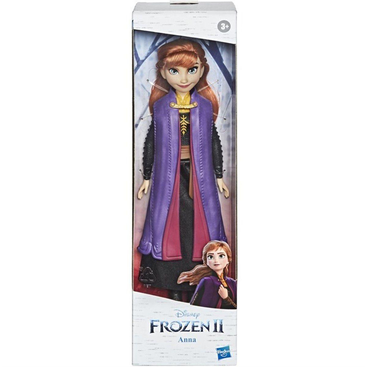 Boneca Anna Frozen 2 Disney - 30 Cm - Vestido Encantado