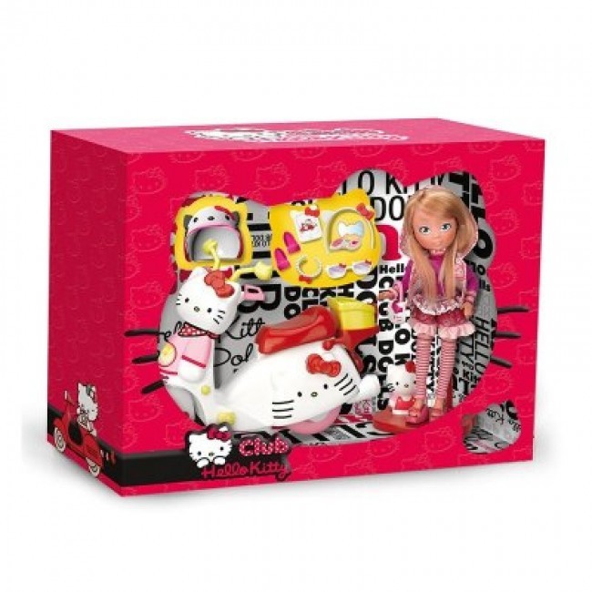Boneca Hello Kitty Para Colorir Com Canetinhas Para Pintar
