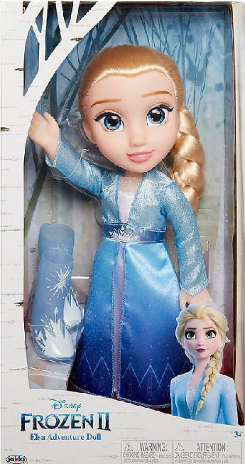 Frozen II - Boneca Deluxe Elsa Vestido Inverno