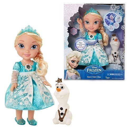 Boneca Frozen Elsa musical e com acessórios (30Cm)