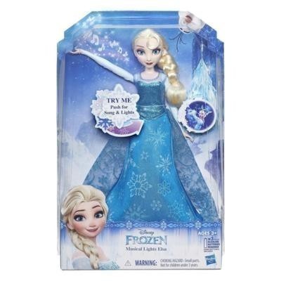 Boneca Frozen Elsa canta e brilha