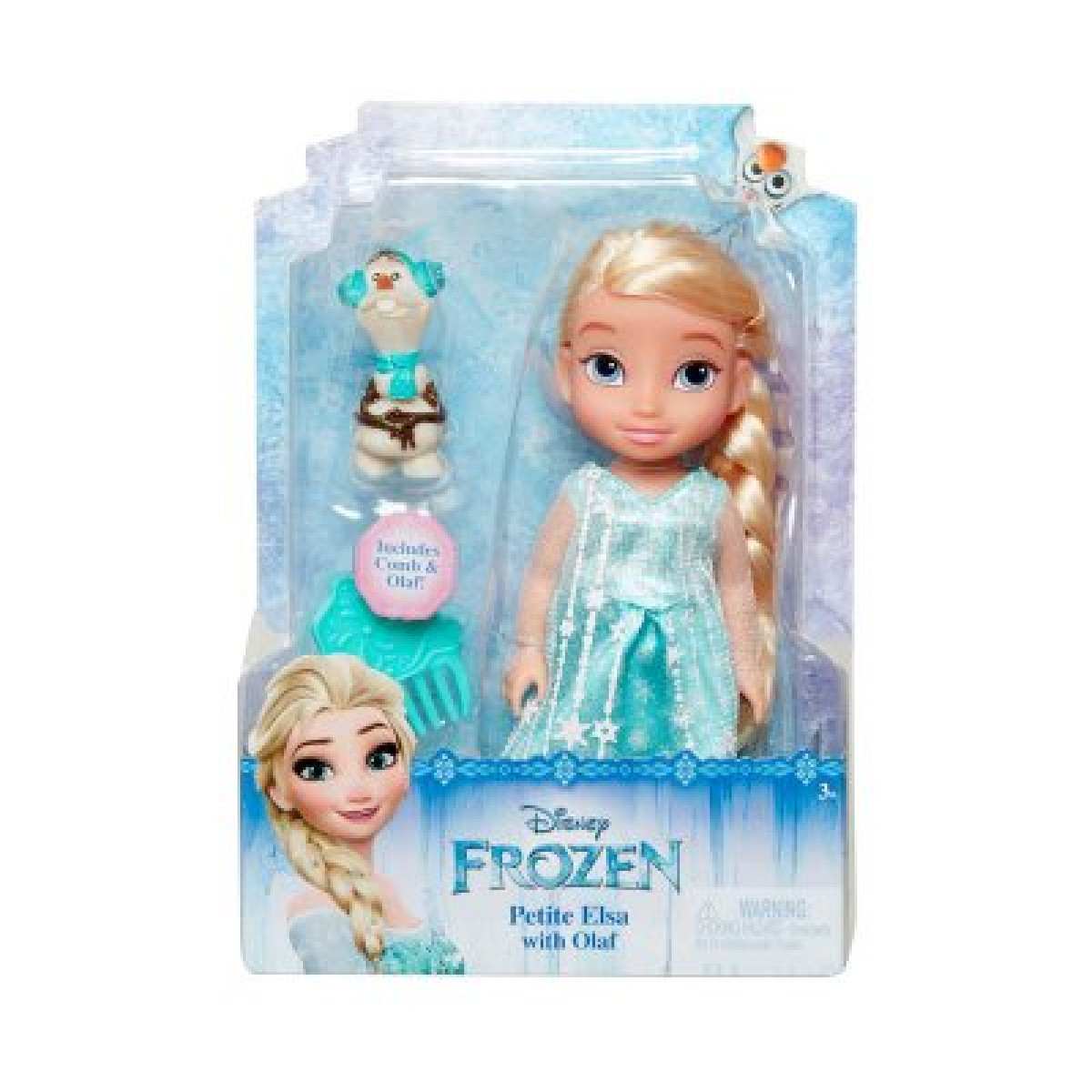 Boneca Frozen II Disney Elsa Passeio com Olaf com Acessórios