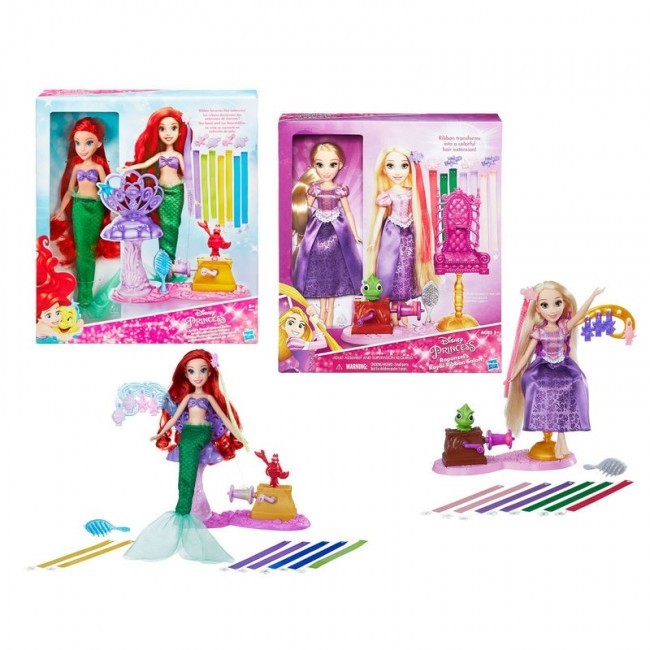 Jogue Barbie: Vista-se como Elsa, Anna, Rapunzel e Ariel, um jogo de Barbie