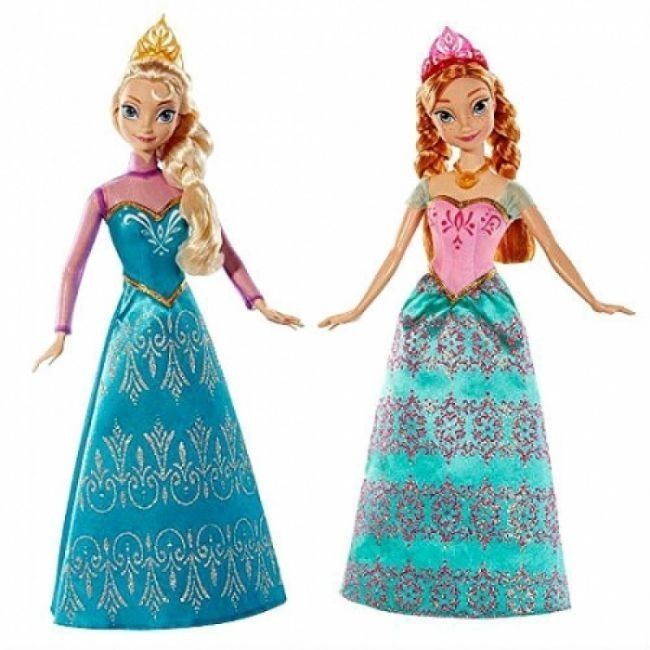 Bonecas Elsa e Anna Frozen