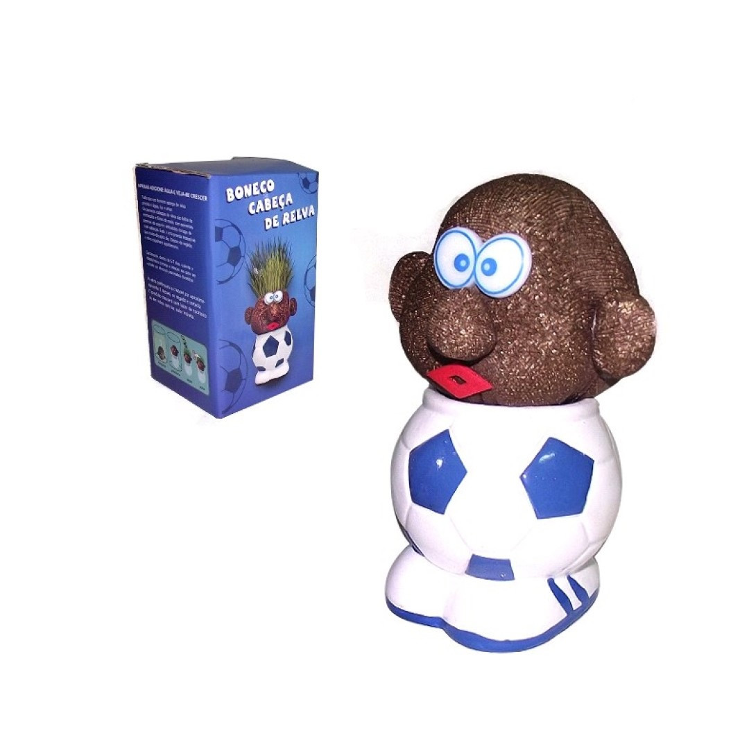 Boneco Cabeça de Relva 