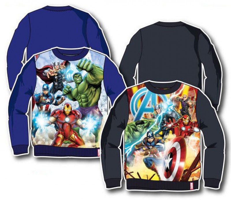 Camisola Sweat Marvel Avengers Assemble Loja da Crian a