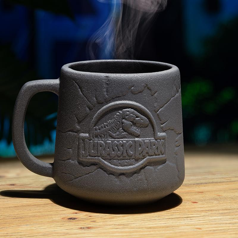 Caneca Cerâmica Logo Jurassic Park | Loja da Criança