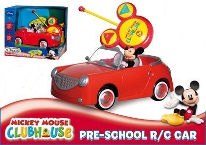 Carrinho de controle remoto do mickey Clearance