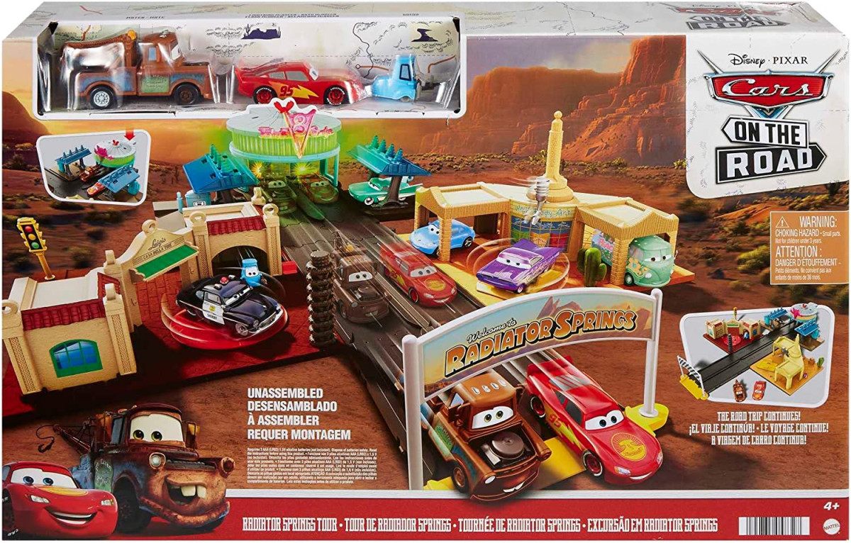 Playset Mattel Disney Pixar Cars Pista de Corridas Radiator