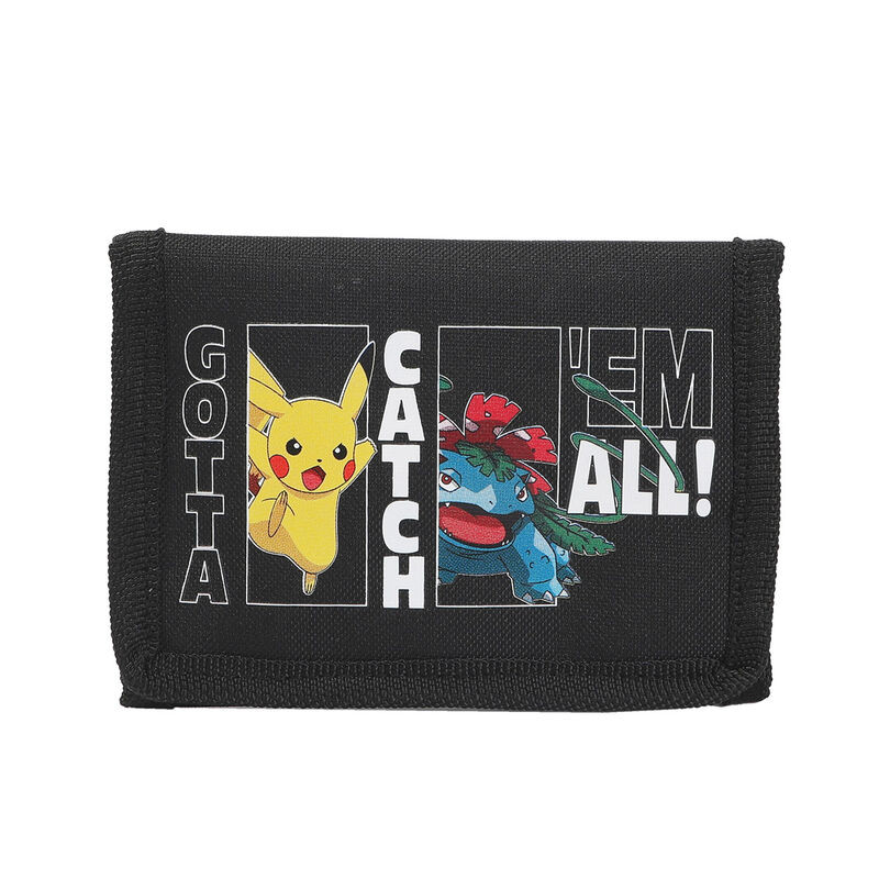 Carteira Velcro Pokémon Gotta Catch ´Em All! Loja da Criança