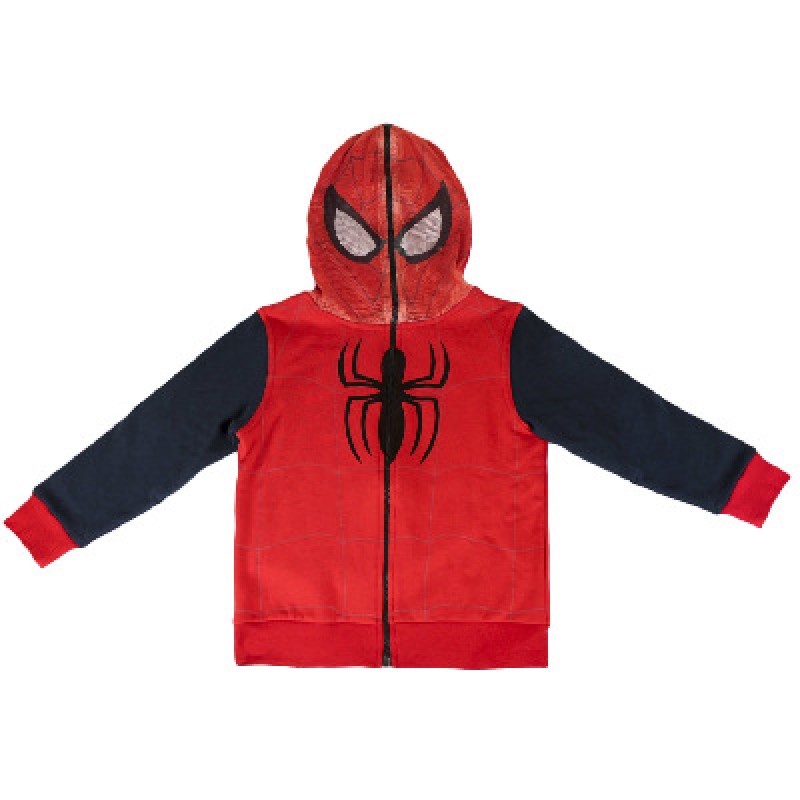 casaco infantil homem aranha