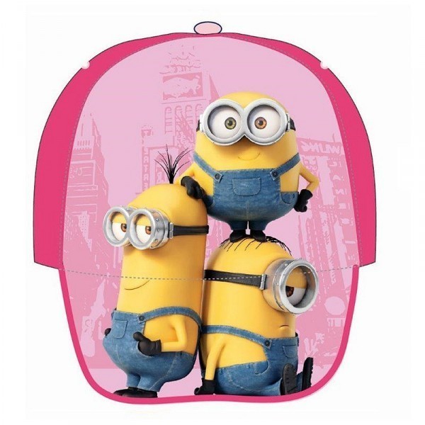 Chapeu CAP Minions Rosa - 52