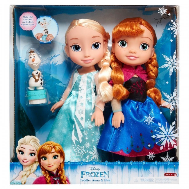 Boneca Frozen II Disney Elsa Passeio com Olaf com Acessórios