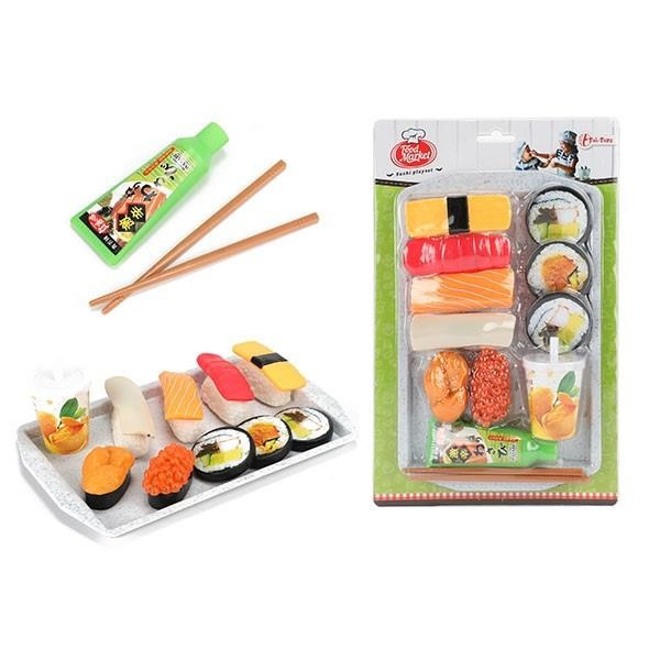 Totority Brinquedos De Comida De Sushi Japonês De 185 Peças Para Crianças  Conjunto De Churrasco Conjunto De Comida De Jogo De Café Da Manhã Comida De  Cozinha Jogo De Simulação De