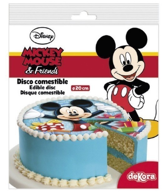 DISCO HÓSTIA PARA BOLOS PRINCESAS DISNEY 20 CM – Dekora