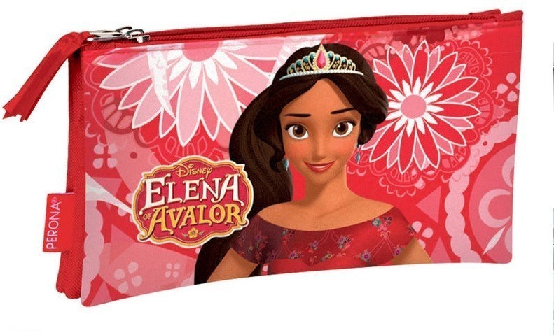 Estojo triplo Elena de Avalor Disney - Spirit | Loja da Criança