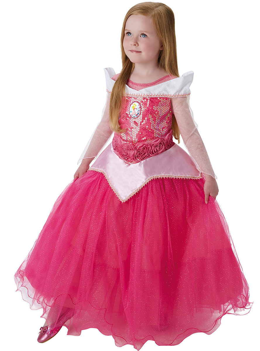 Fato Princesa Aurora - Bela Adormecida Premium Disney