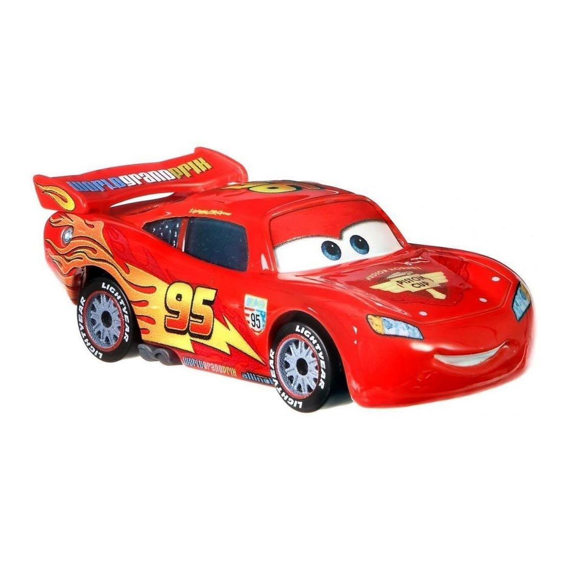 Figura Carro Faísca McQueen Competição - Cars 3