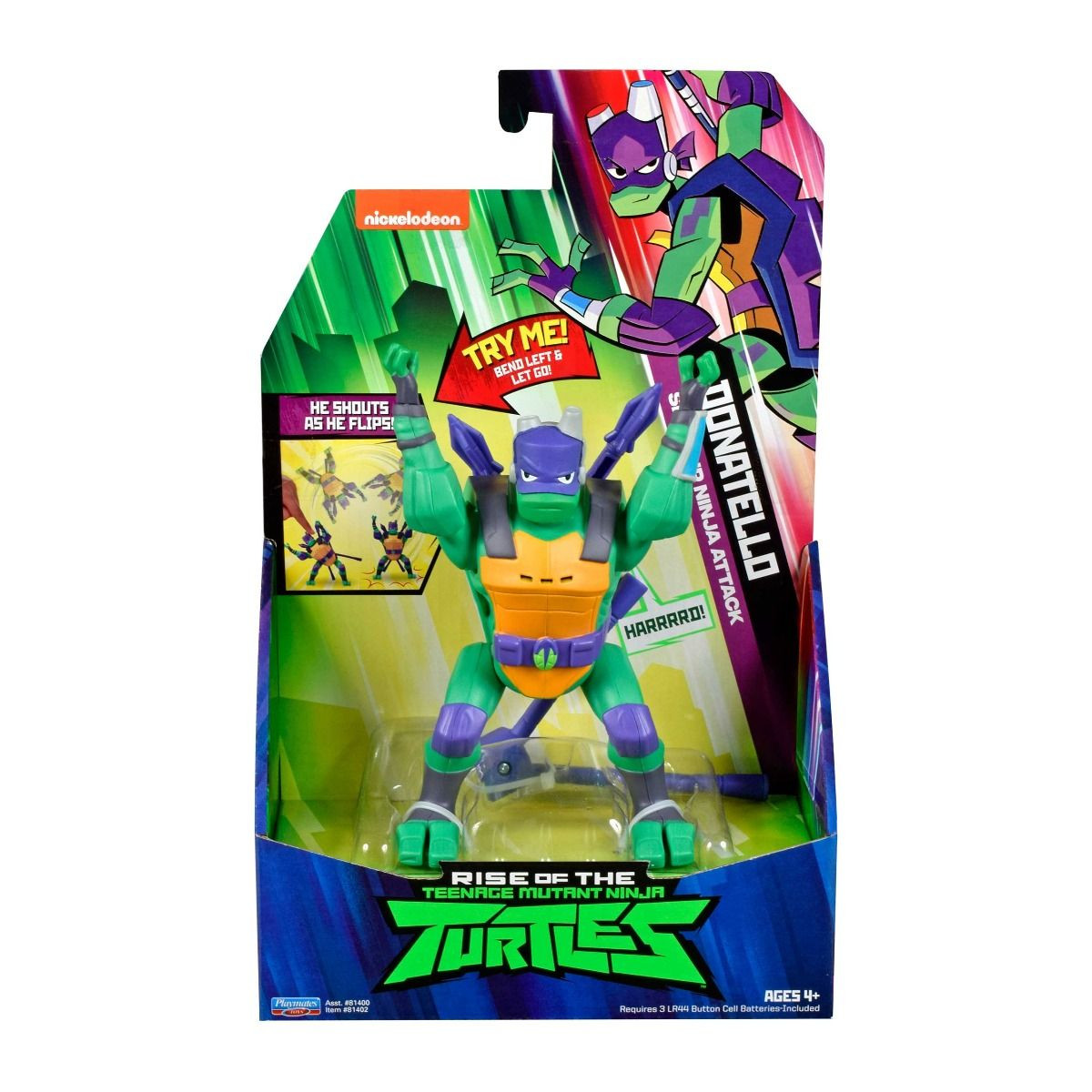 Figura Deluxe Donatello - Tartarugas Ninja