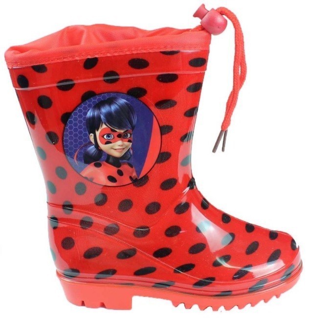 galocha ladybug vermelha