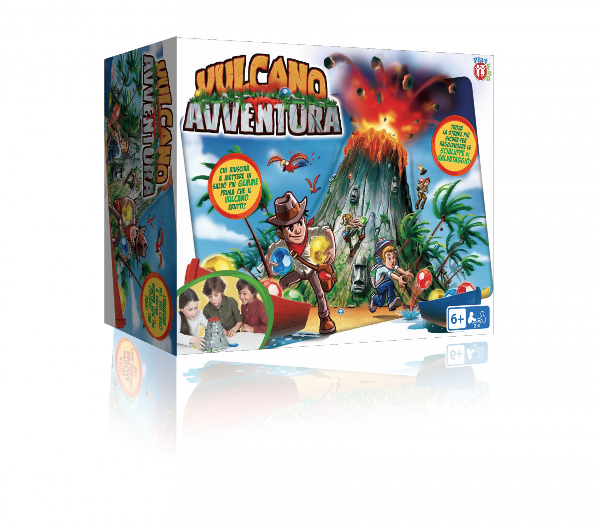 Jogo Aventura no Vulcão