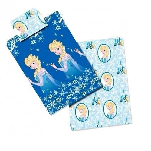 Jogo de Cama Frozen Elsa Solteiro 2 Peças 150x220cm - Portallar - lojasmel