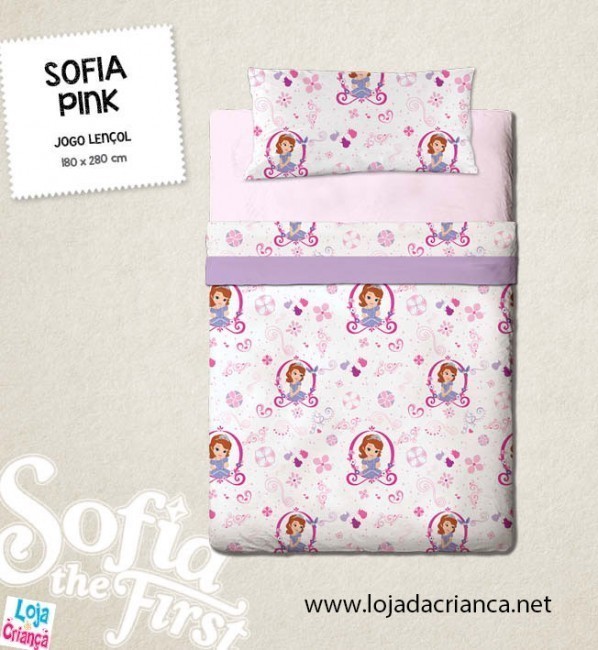 Jogo De Cama Princesinha Sofia