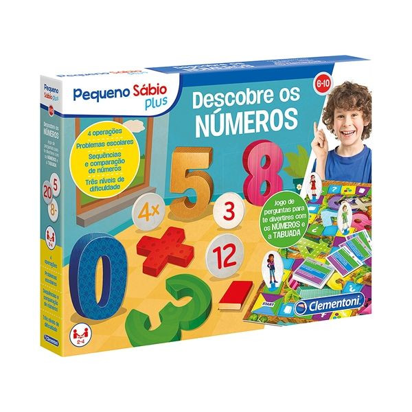 Descobre os Números - Clementoni