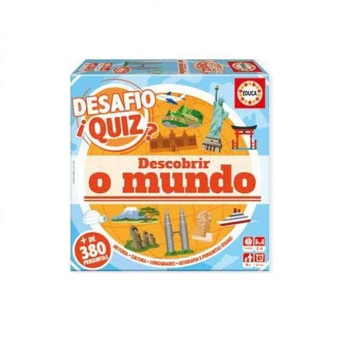 Jogo Desafio Quiz Descobrir O Mundo