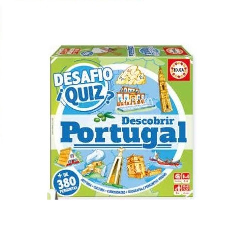 Educa Borrás - Descobrir Portugal - Desafio Quiz, Jogos de perguntas