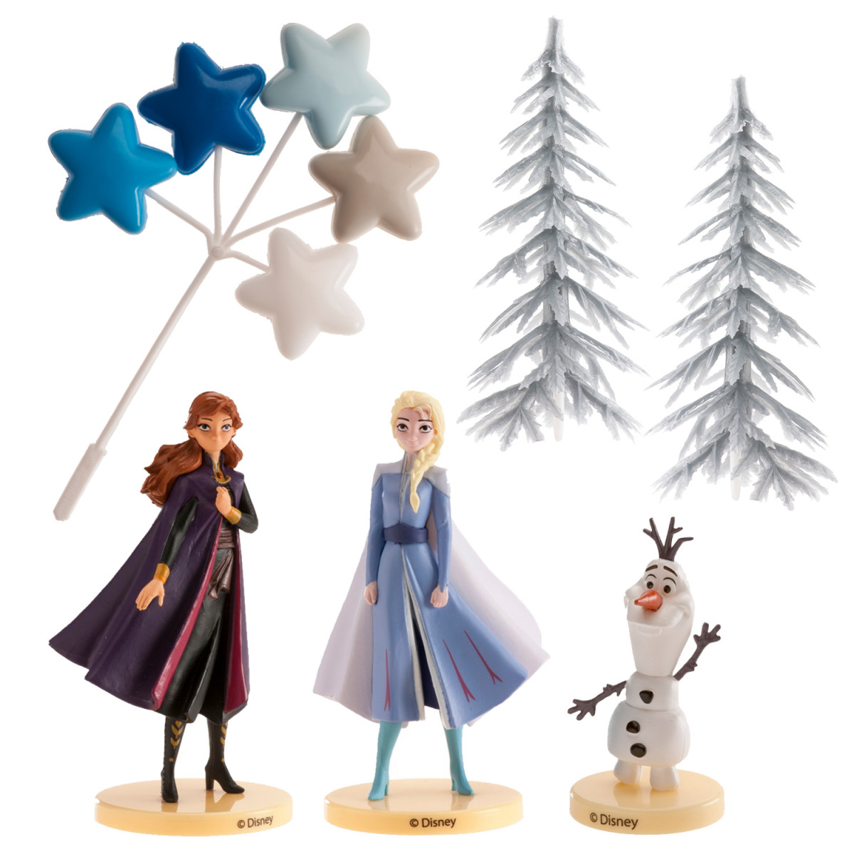 Bolo criança Frozen princesa Elsa - Conjunto 3 toalhas