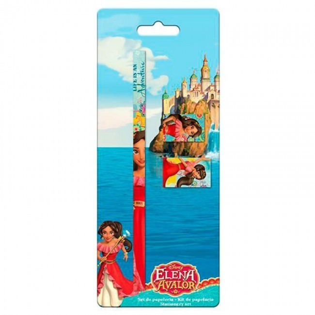 Kit papelaria Elena de Avalor Disney | Loja da Criança