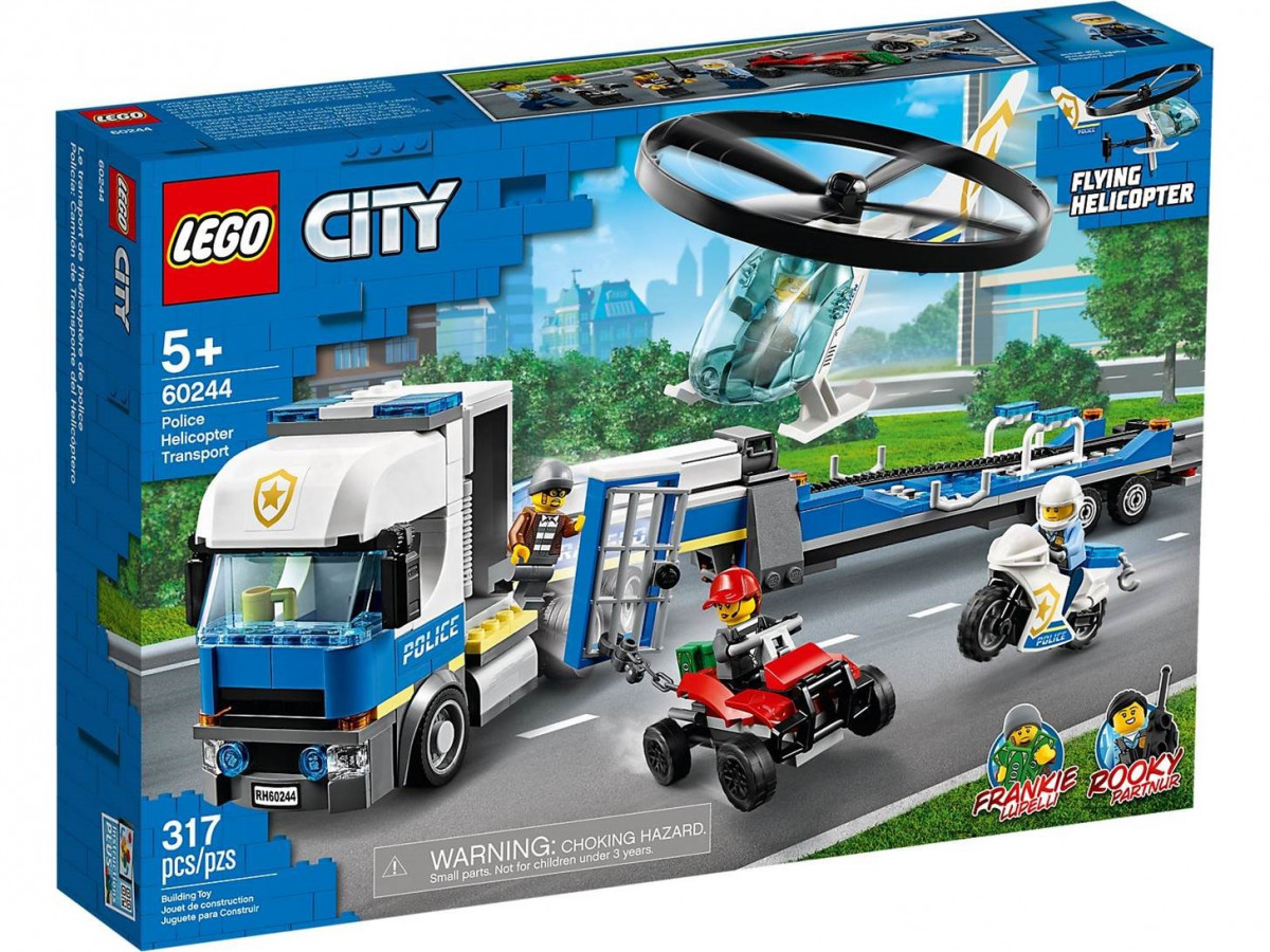 LEGO City Police 60244 Transporte de Helicóptero da Polícia