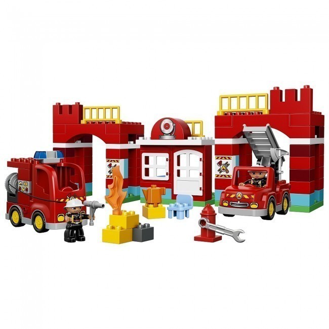 Duplo brannstasjon tegning Duplo brannstasjon tegning