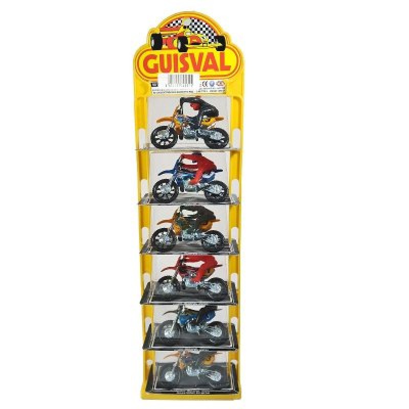 Kit Com 4 Motos de Brinquedo Corrida Miniatura Infantil para