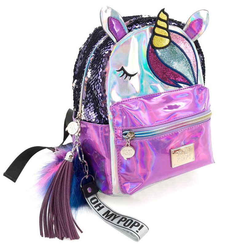 Oh My Pop! Dreaming - Borsa A Tracolla Rotonda Piccola, Multicolore, 12.5 Cm